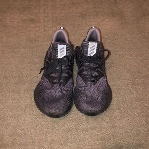 Black adidas alpha boost